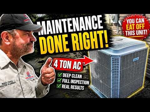 HVAC Maintenance Done Right! AC Service Call Every Tech Needs to Watch